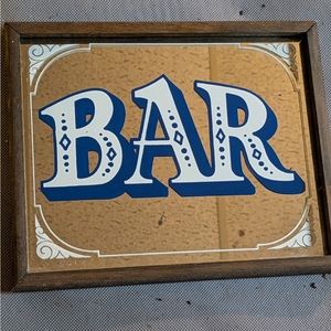 VINTAGE bar sign from 70’s